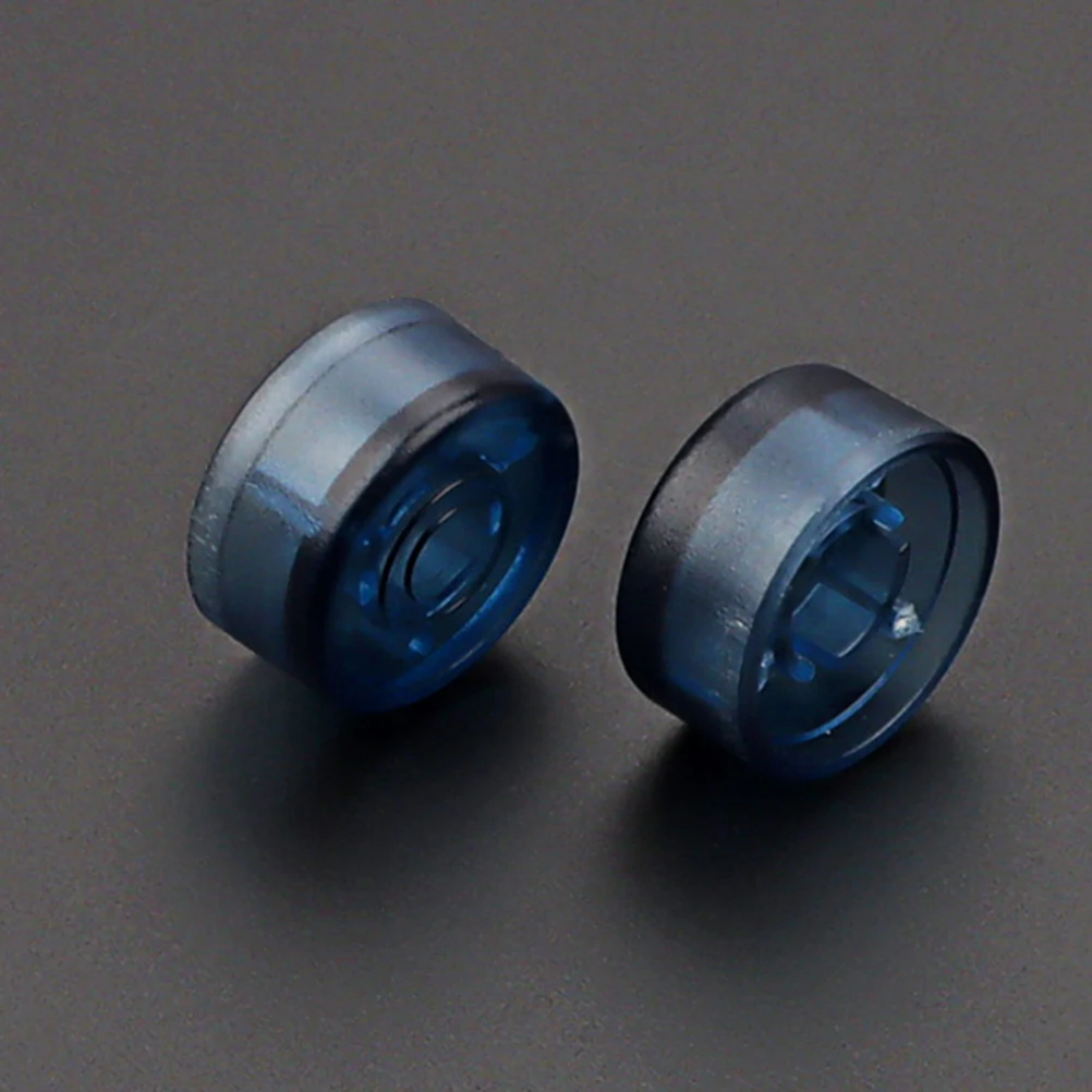 

2 Pcs Effect Button Guitar Pedal Footswitch Topper Knobs Control Toppers Caps Accessories