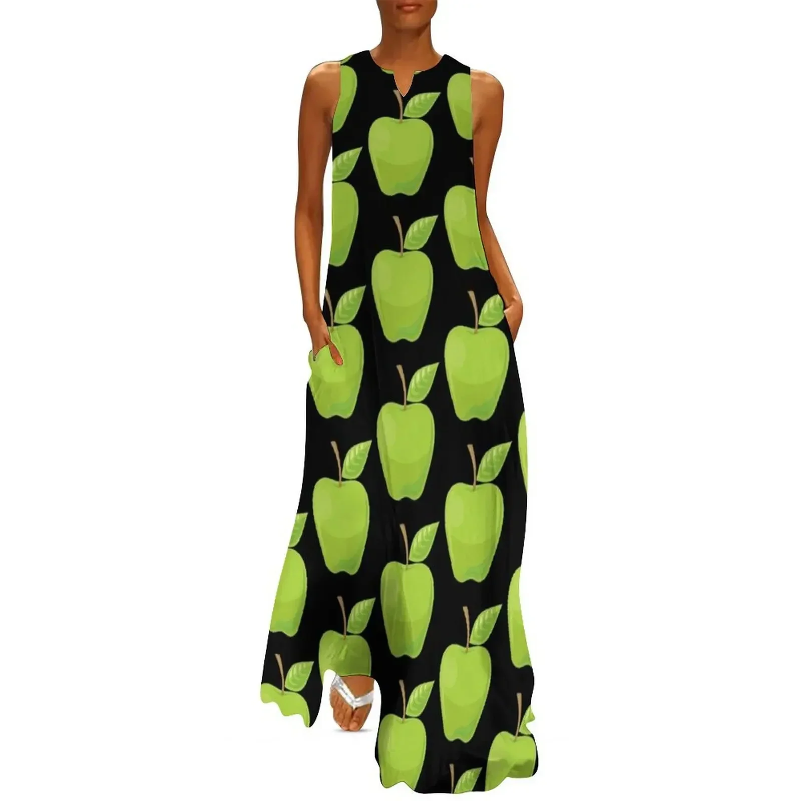 

Apple Green Long Dress dress for women 2025 Women's summer suit summer dress woman 2025 Women's summer long
