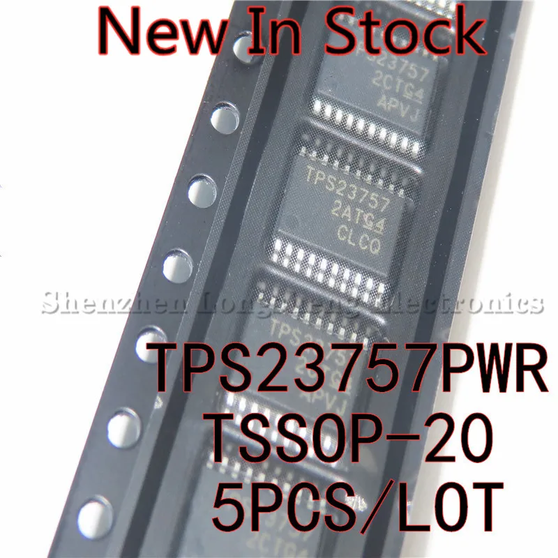 

5PCS/LOT TPS23757 TPS23757PW TPS23757PWR TSSOP-20 SMD IC chip New In Stock Original