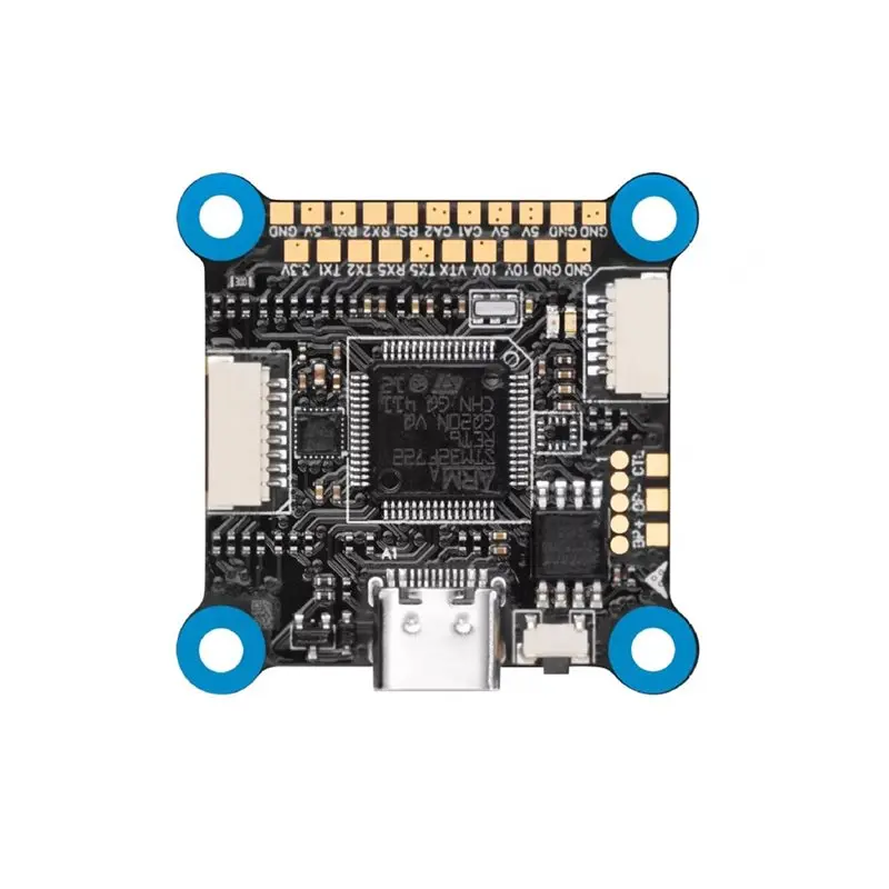 

Полетный контроллер AS95-RTF F7 FC 8S Lite STM32F722 с двойным BEC 5В/10В, 30.5X30.5мм, для FPV-гонок, запчасти для FPV-дронов