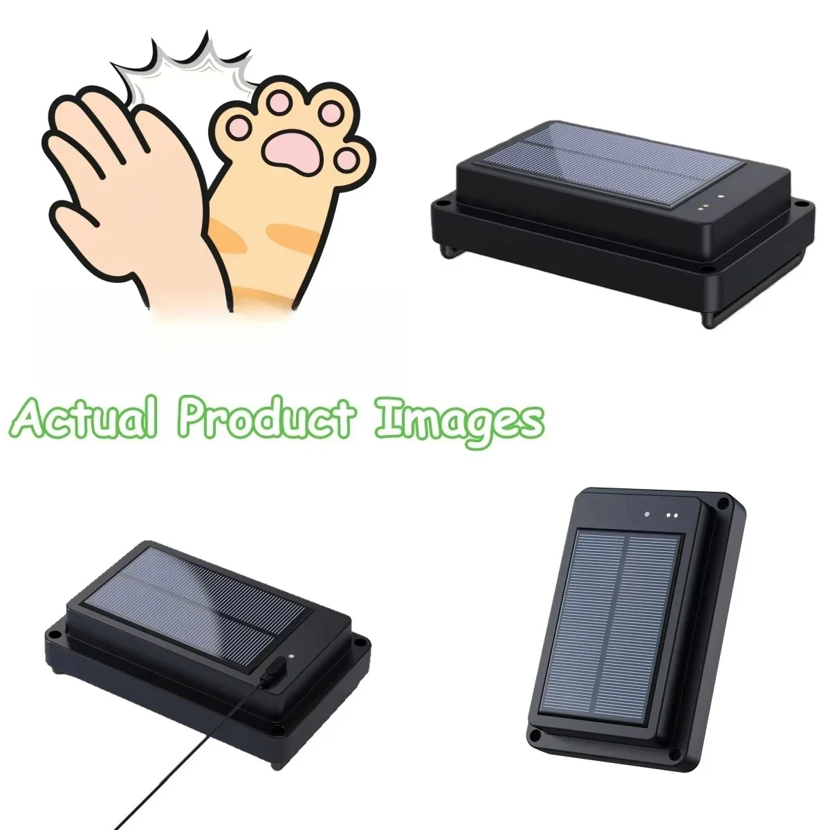 Solar Powered 4G 2G GPS Cattle Sheep Tracker Outdoor Electronic Fence Global Pet GPS Collar