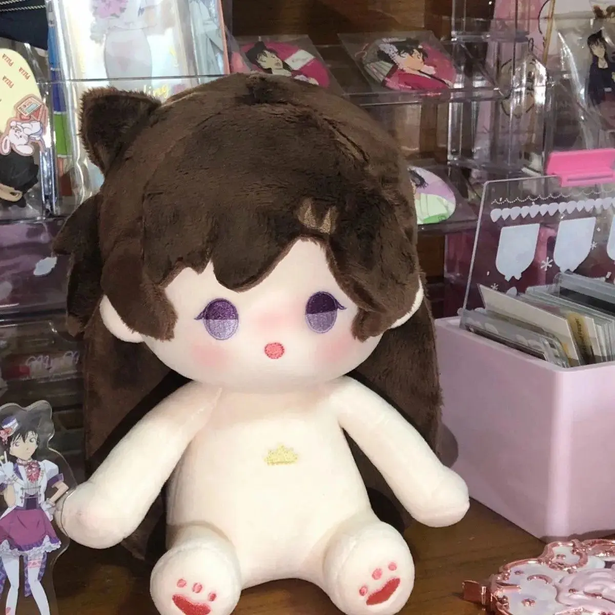 

Conan Plush Toy Cute Rachel Moore Figure 20cm Plush Stuffed Doll Desktop Ornament Children's Birthday Christmas Gift