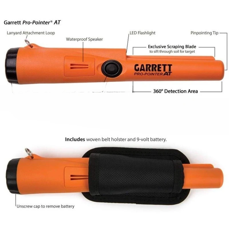 Fully waterproof underwater metal detection rod GARRETT AT PINPOINTER