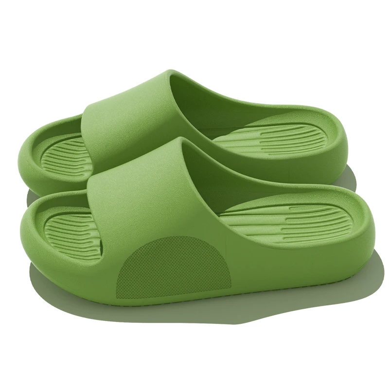 Ultra Soft Thick Sole Cloud Slippers Women Men Non-Slip EVA Bathroom Shower Slides Pillow Sandals Indoor Home Floor Mules Shoes