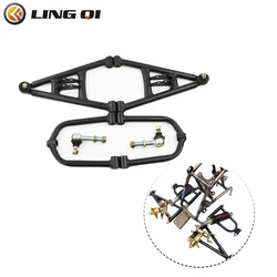 LINGQI RACING DIY zmodyfikowane czterokołowe ramię wahadłowe akcesoria motocyklowe przednie zawieszenie dla quad Buggy elektryczny ATV