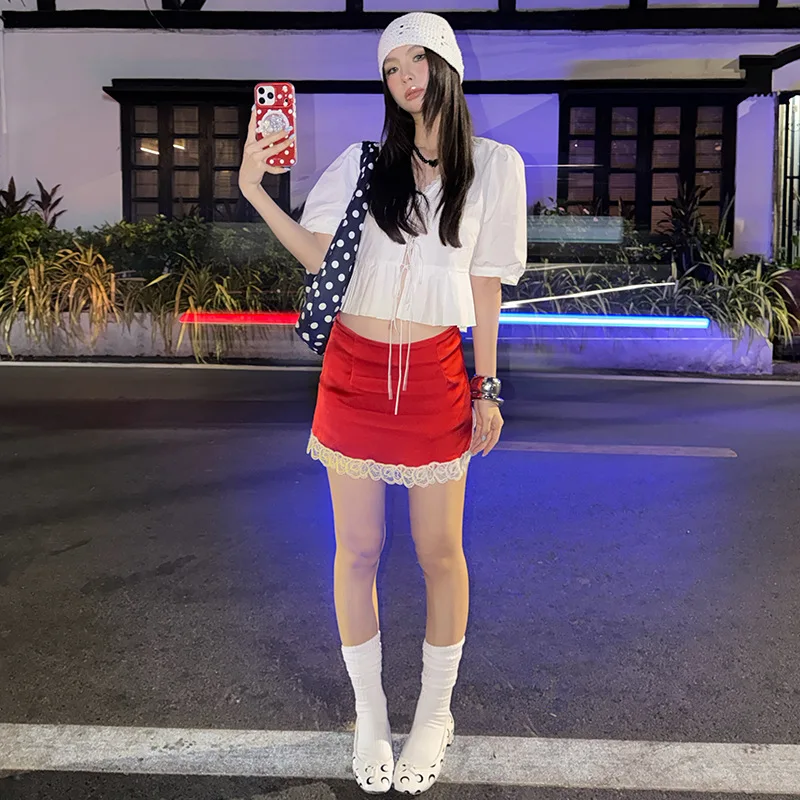 

Платье-халтер из атласа в уличном стиле с юбкой, полиэстеровая юбка-обертка для пар, весенняя коллекция, производство Китай