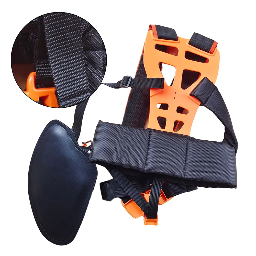 1pc Ergonomic Design Adjustable Padded Shoulder Harness Strap For STIHL Brush Cutter Effortless Efficient Grass Cutting