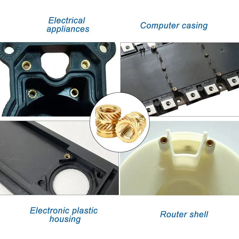 스테인리스강 육각 소켓 볼트 나사 세트, 황동 핫멜트 삽입 너트 키트, 마더보드 3D 프린터 PCB 내장 널넛, M2 M3 M4