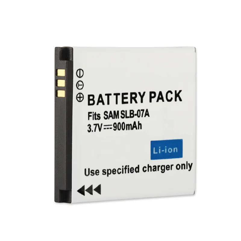 900mAh SLB-07A مناسبة لبطارية سامسونج SLB-07A ST45 ST50 ST500 ST550 PL150 TL210 #5