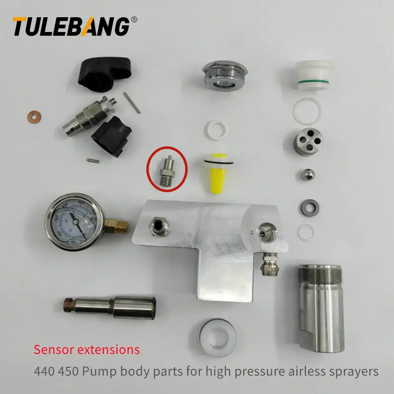 High pressure airless sprayer parts 440 450 650 pump body assembly universal style Painting tools and accessories