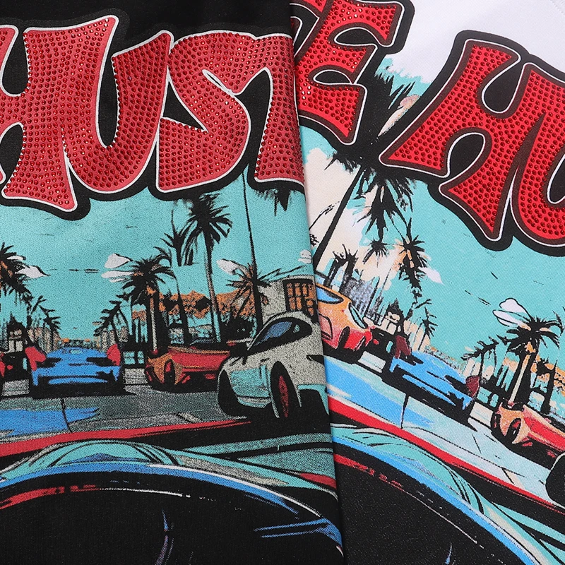 Camiseta de Algodão de Alta Qu - Street Fashion Videos avaliação e preço