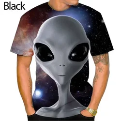 New Alien 3D Print T-shirt for Unisex Funny Men Clothing Personality Fashion Alien Oversized T Shirt Harajuku Streetwear Tops