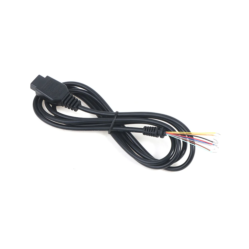 Câble d'extension en métal/PVC à 9 broches, 1 pièce, pour manette de jeu MD2 pour Sega Genesis 2, 1.5M