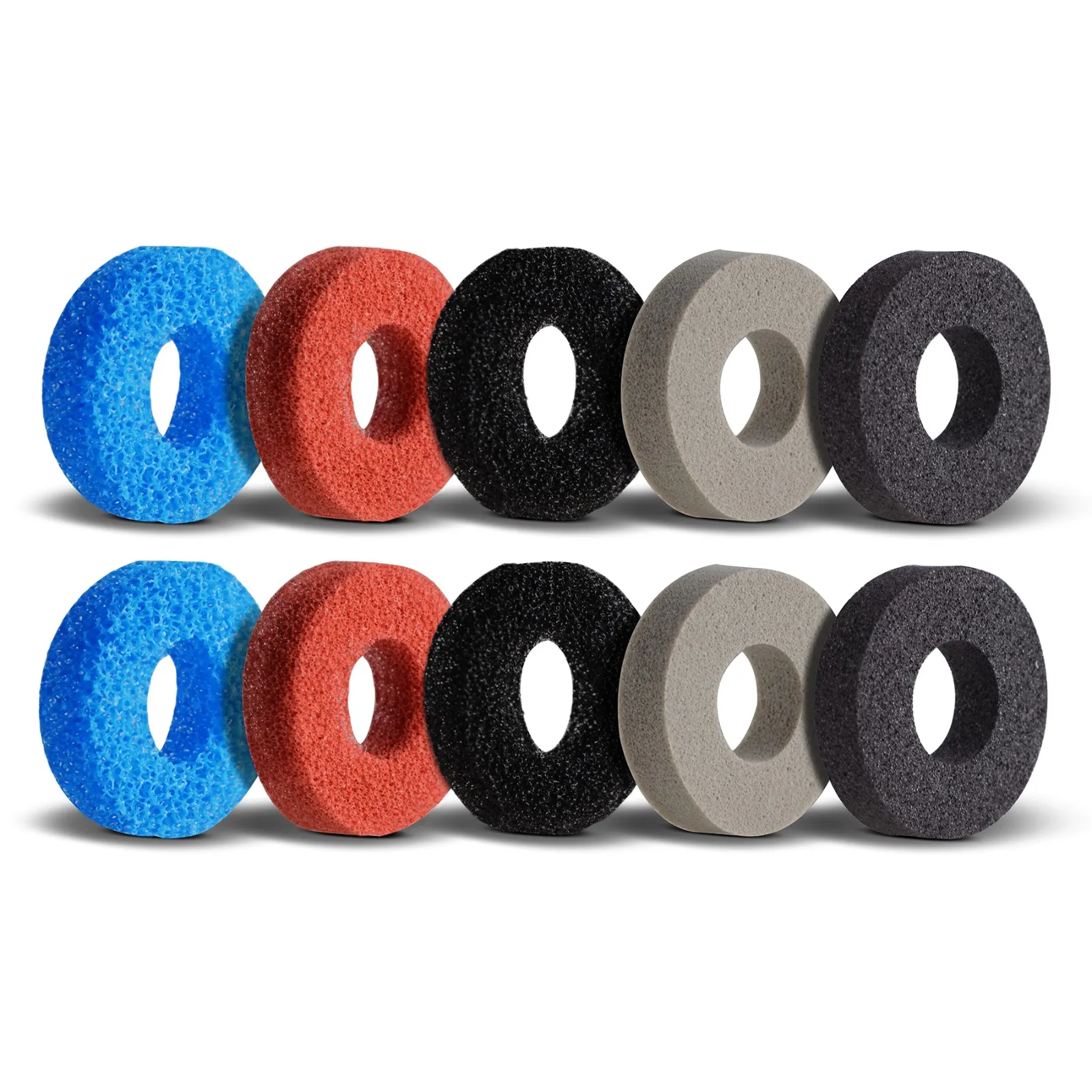 PlayVital 스위치 프로 컨트롤러용 정밀 링, PS5, PS4, Xbox 시리즈용, 5 가지 색상, 3 가지 강도, 5 쌍