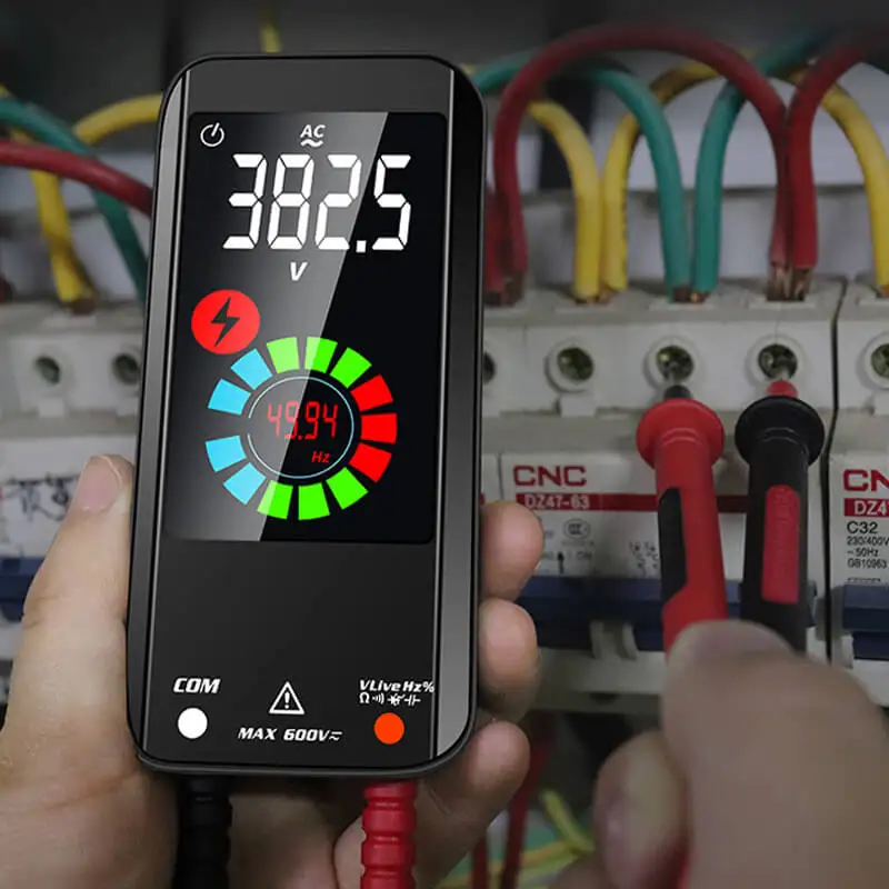 

A10 Fully Automatic Anti-Burn Intelligent Digital Multimeter, Auto Senses The Zero and Fire Wires Fast Accurately Measures