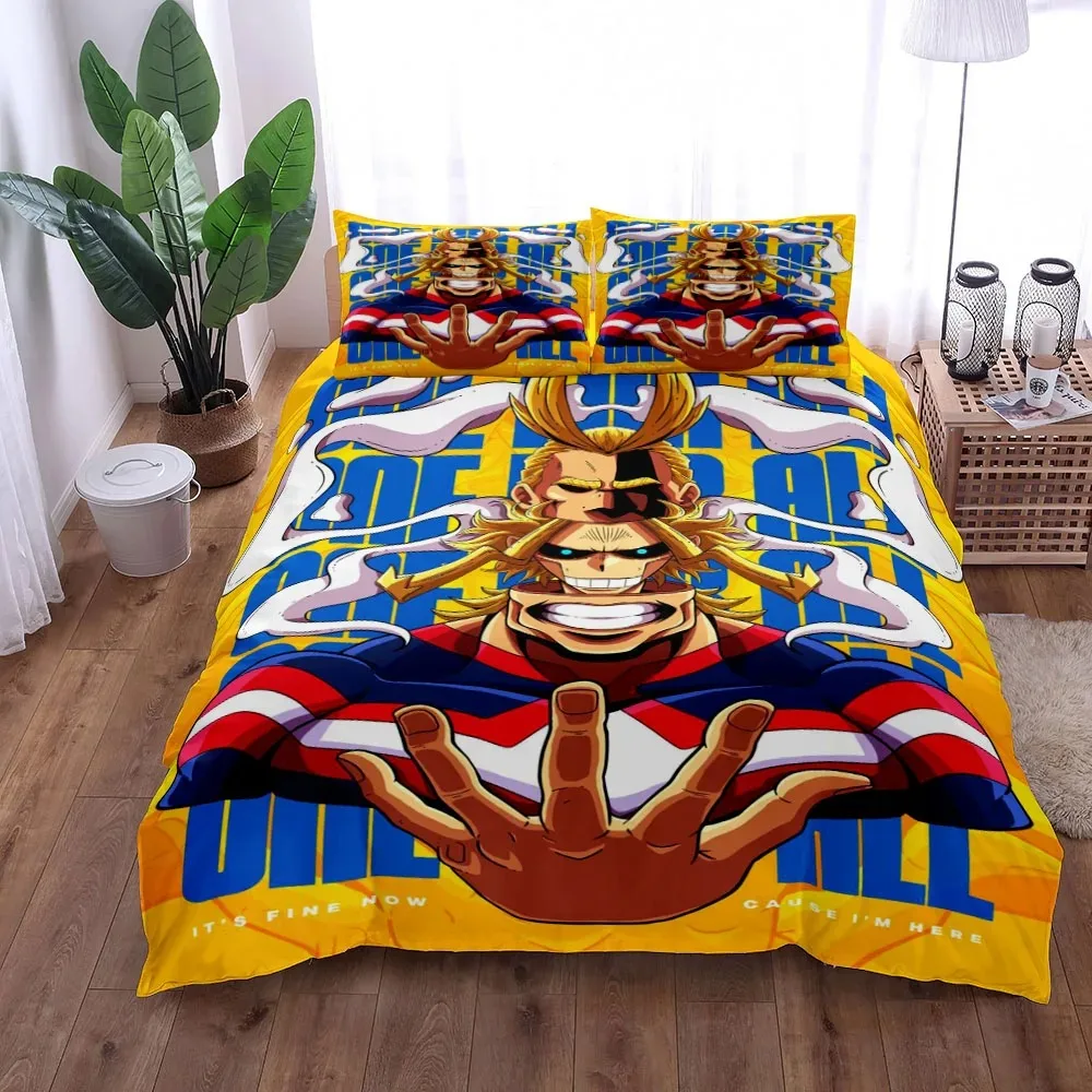 

All Might Duvet Cover Set King Queen Double Full Twin Single Size Bed Linen Set