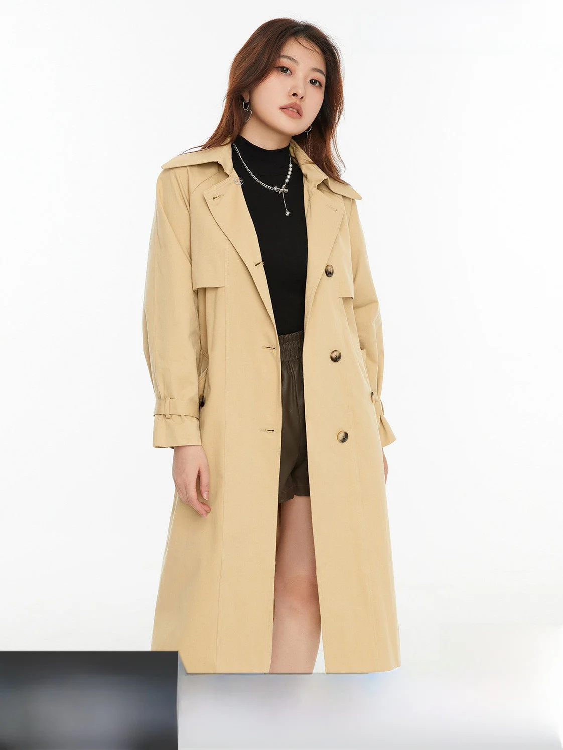 

Женское пальто-кардиган Gw больших размеров, осеннее, новое, с поясом, на пуговицах, в британском стиле, верхняя одежда из хлопка, с длинными рукавами