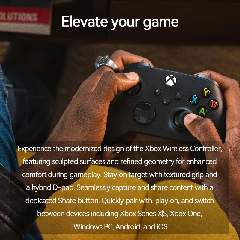 وحدة تحكم Microsoft Xbox One اللاسلكية لوحدة تحكم الألعاب Xbox Series X Xbox Series S عصا التحكم Forza Horizon 5 Edition