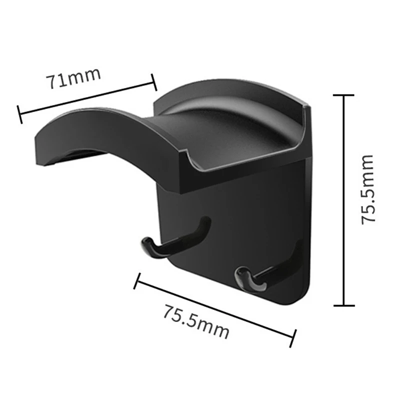 Parede Sob A Mesa Headset Ganchos, Sem Soco Rack, Rack De Armazenamento, Gamepad Suporte, Headset Cabides