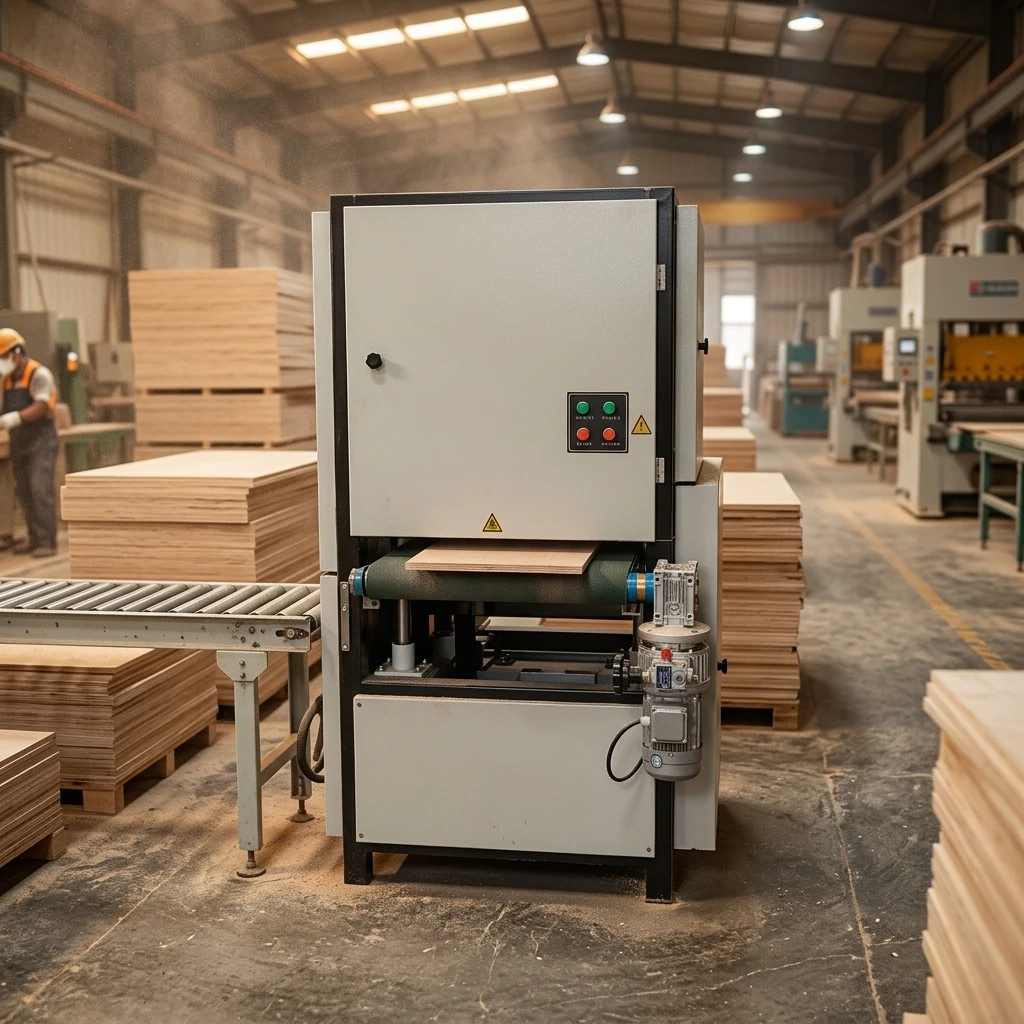 Wood Planer Drum & Plate Belt Sander Floor Sanding Machine with Copper Coil Motor 220/380V 5.5kW