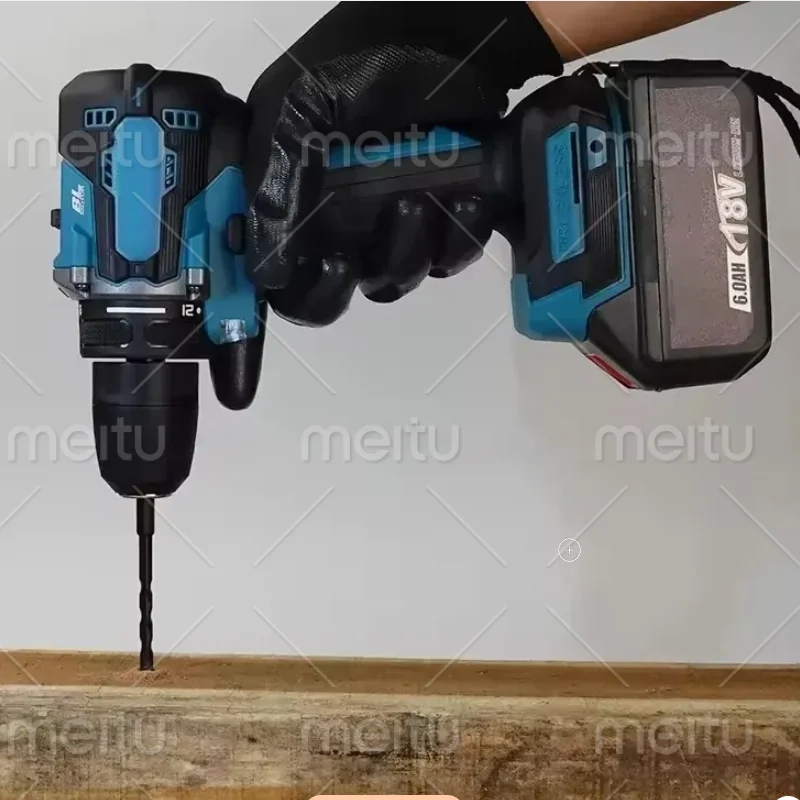 Makita DDF487 Taladro Atornillador de Impacto Inalambrico Sin Escobillas Herramienta Electrica Recargable para Construcción 18V