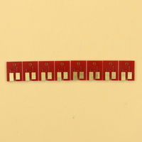 For mimaki LH-100 chips spc 0597 for Mimaki UJF3042 permanent chips spc 0597 BK C M Y WH auto reset chip, Clear is one time chip
