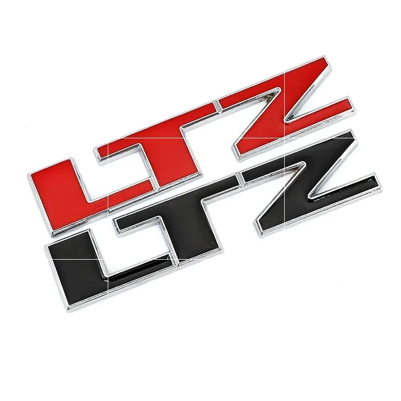 Metal Car Trunk Tail Badge Body Letter Stickers for Chevrolet LTZ Emblem Silverado Cruze Orlando Malibu Exterior Accessories