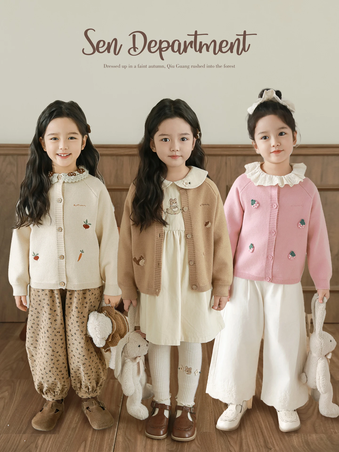 

Жаккардовый свитер из смеси шерсти для маленьких девочек, жилет в горошек, осень 2022, пышный теплый жилет без рукавов для детей 1-7 лет