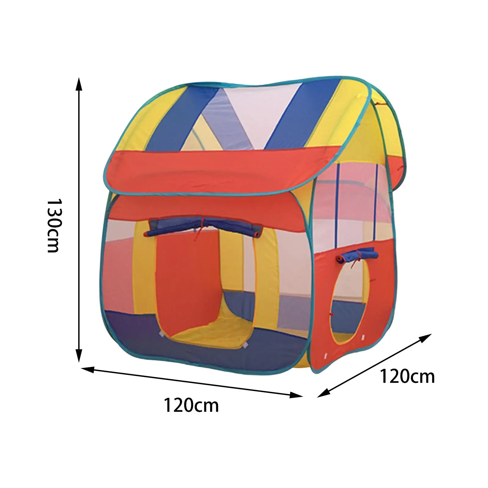 Kids Play Tent Foldable Portable Kids Popup Tent Children Castle Playhouse