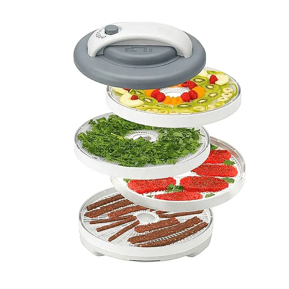 

Fruit Dryer Adjustable Temperature Fruit Vegetable Meat Dehydrator For Home Use