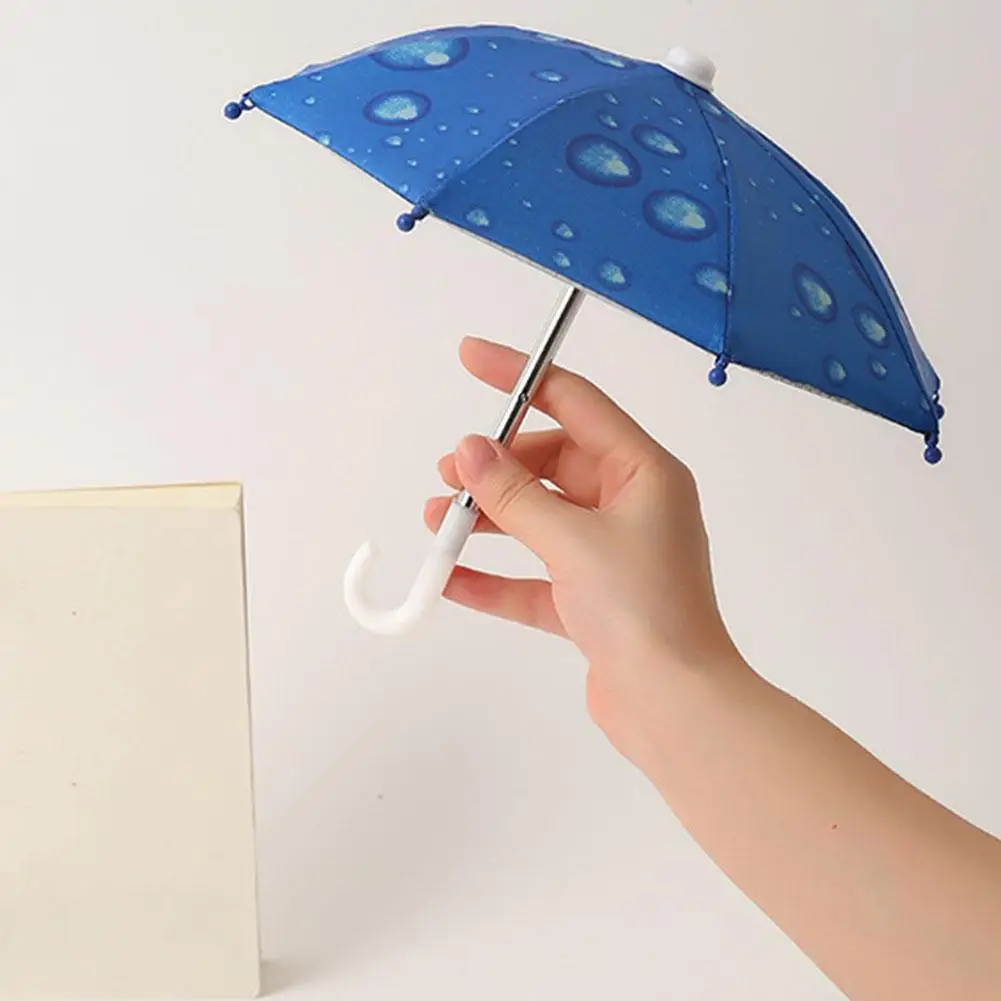 Parapluie de téléphone avec ventouse de poing, Protection UV universelle, Mini pare-soleil coupe-vent, accessoires de téléphone portable