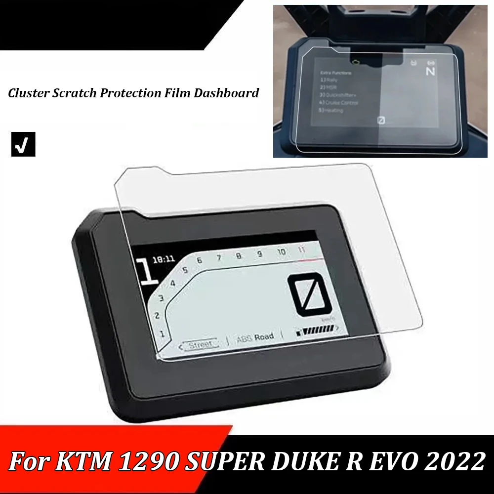 Motorcycle Cluster Anti-Scratch Protective Film For KT/M Duke 390 125 ADVENTURE DUKE 790 ADV RALLY 2024 890 1290 SUPERDUKE R EVO