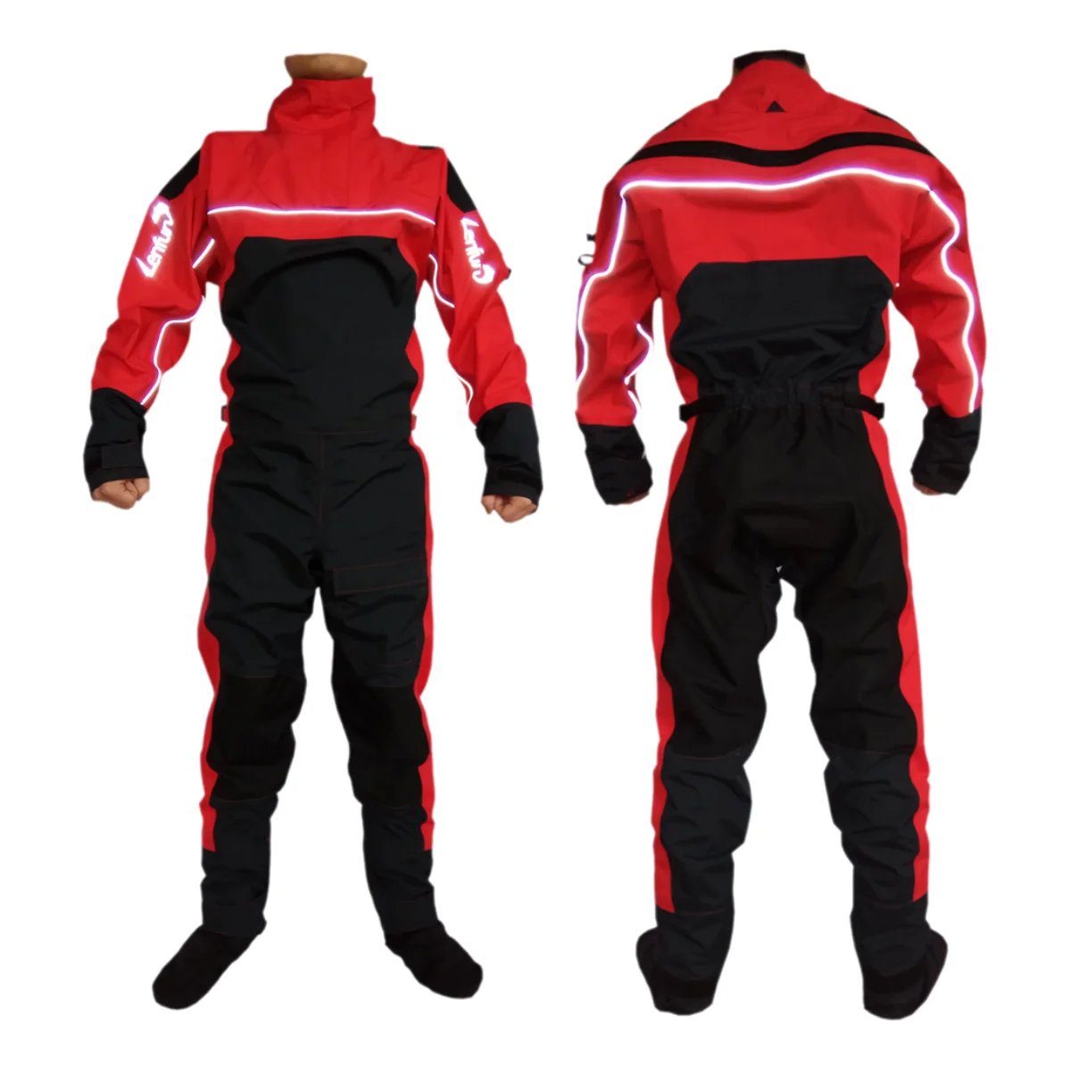 Kayak Drysuit Dry Suit with relief zipper Rescue Immersion suit Waterproof  for SUPing Rafting,Sailing,Fishing,Paddling