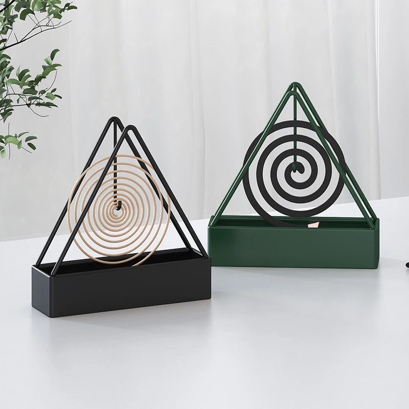 

Modern Repellent Incense Rack Mosquito Coil Holder Incense Holders Coil Incense Burner Frame For Household Bedroom Patio