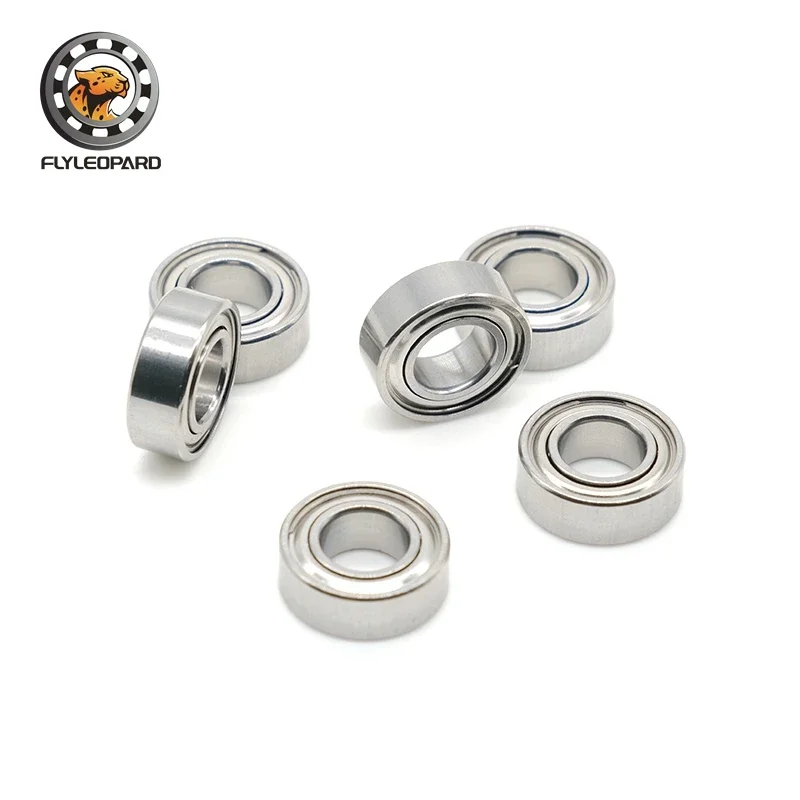 

2Pcs S687ZZW4 Abec-7 7x14x4 Mm Stainless Steel Bearing Deep Groove Ball Bearings Miniature Mini Bearing