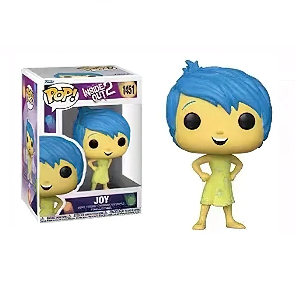 Hots fun-ko POP Inside Out 2 figura de Anime edición de película, modelo de estatuilla de acción, estatua de Pvc, adorno de habitación, regalos de cumpleaños