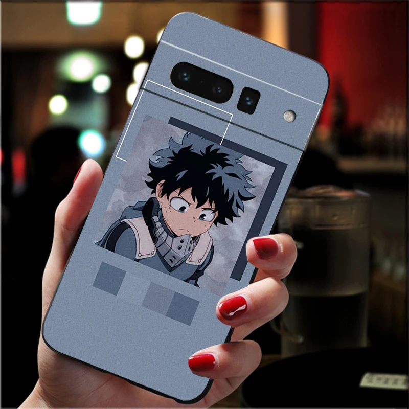 Phone Case For Google Pixel 10 9 Pro XL 9A 8 7 6 Pro Pixel 8A 7A 6A Pixel 8 7 6 5 Anime My Hero Academia deku bakugou