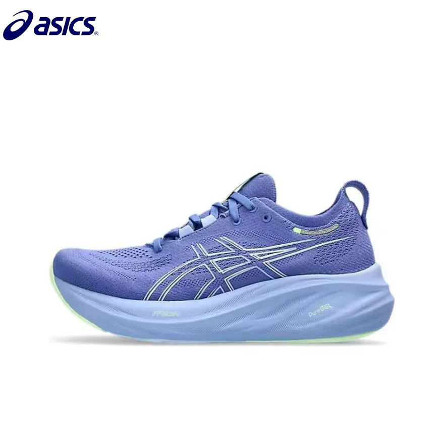 

Женские беговые кроссовки Asics Nimbus 26, теннисная обувь с оригинальной подушкой, женские кроссовки Nimbus 26, дышащие спортивные розовые