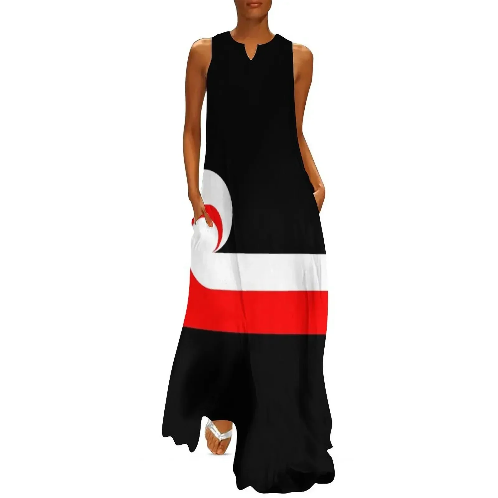 

Maori Flag Long Dress elegant guest wedding dress women long dresses luxury woman evening dress dresses ladies 2025 summer