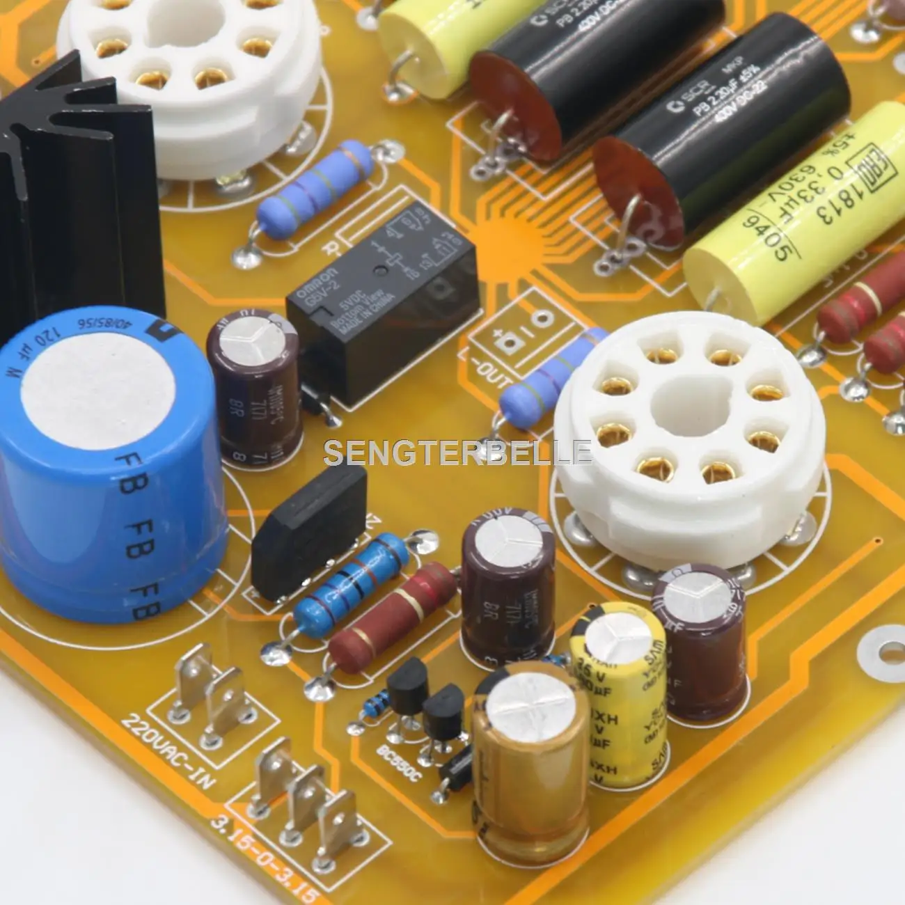HiFi Upgraded 6N8P / 6SN7 Stereo Tube Preamplifier Board Refer US Gary CARY-AE1 Preamp Circuit