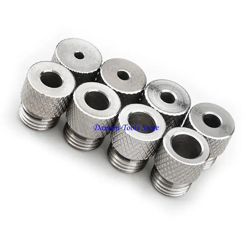 57BE Drilling Sleeve Drill Bushing Adapter for Woodworking Hole Drilling Round Dowel Locator Carpenter Tool Accessory