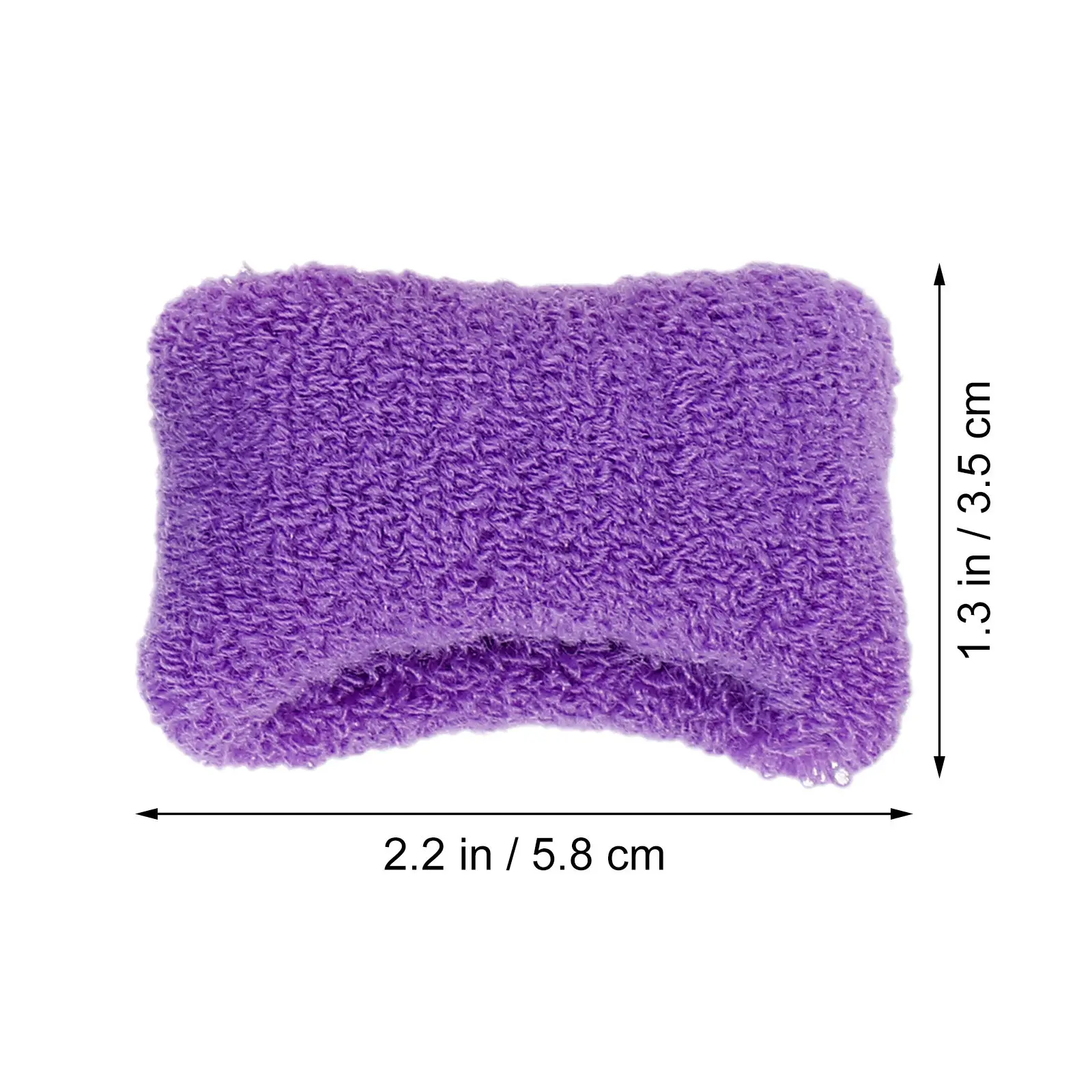 24Pcs Comfortable Wide Sports Sweatband Thickened Elastic Headband for Running Yoga Gym Workout Basketball Hiking Golf Exercise 3