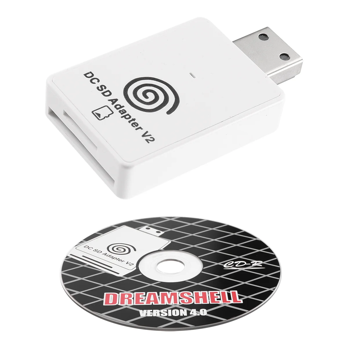 B02B-Dc Sd Tf Card Adapter Reader V2 Voor for Sega Dreamcast En Cd Met Dreamshell Boot Loader