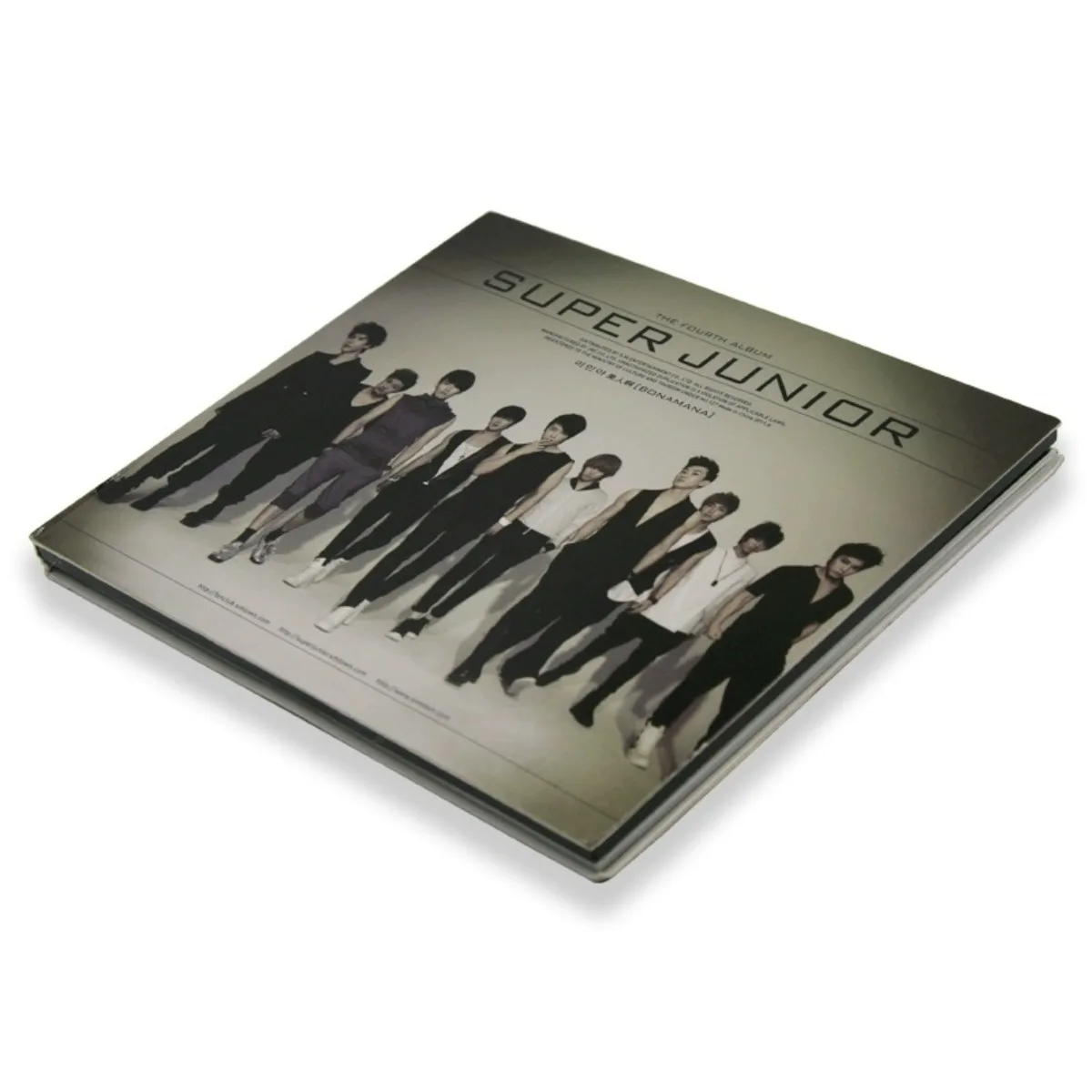 قرص مضغوط للألبوم الرابع من Super Junior "BONAMANA" مع كتاب كلمات - مقابض K-Pop المميزة، سجل موسيقي قابل للجمع للمعجبين #5