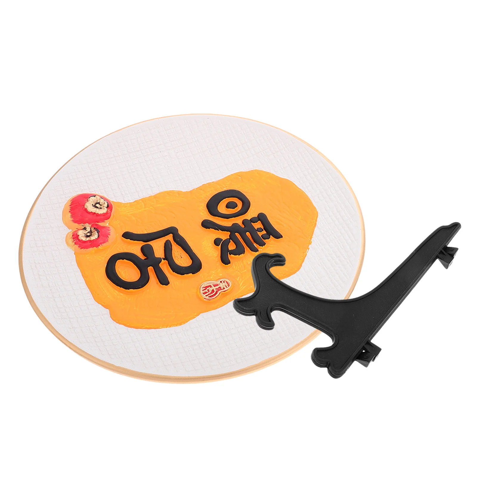 

Elegant Ceramic Plate Decoration Entryway Office Desk Decorative Art Tray Ornament Chinese Plate Model Decor