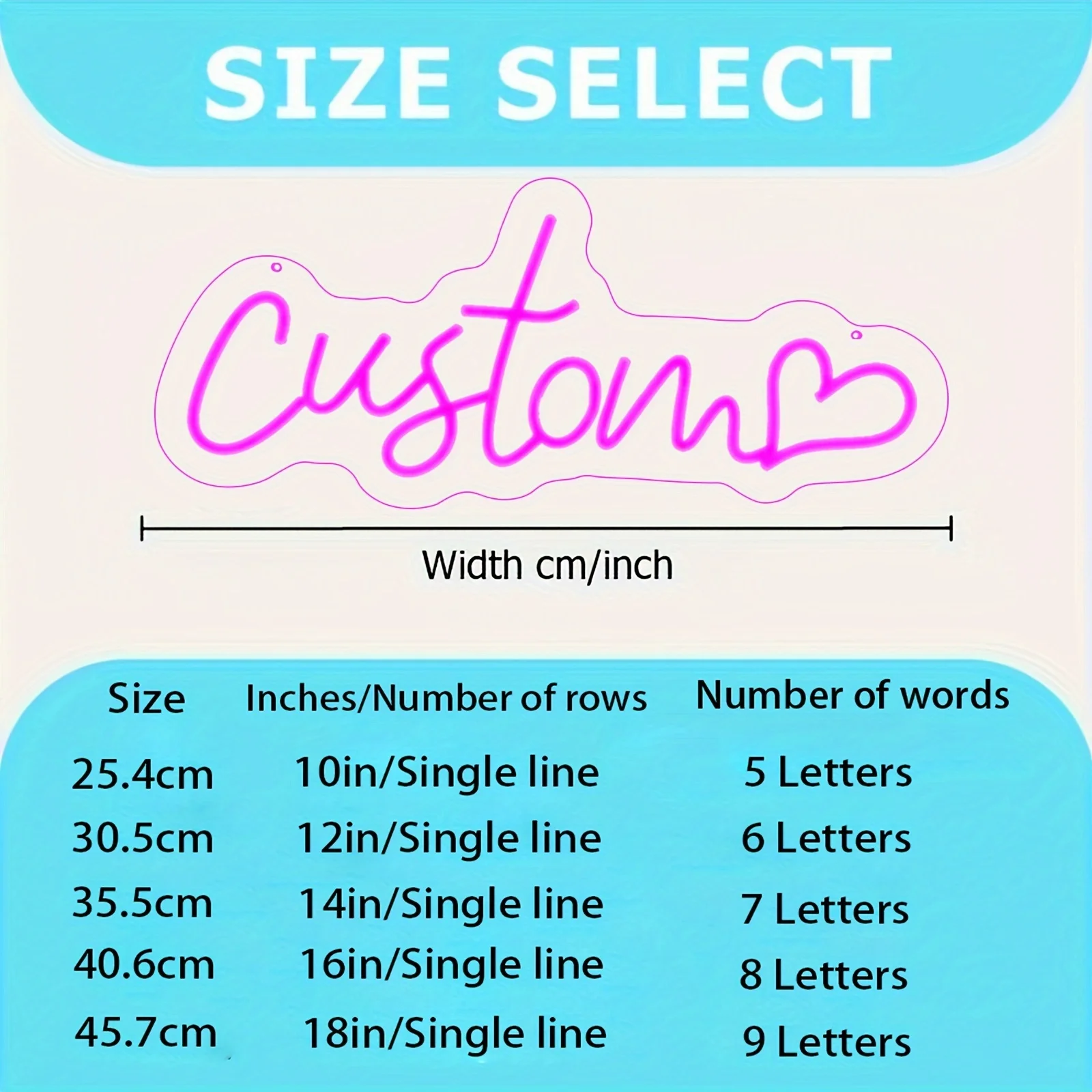 Custom LED Neon Sign Customizable for Wedding Business Bar Salon Beauty Shop Light Up Name Sign USB Neon Light Birthday Gift