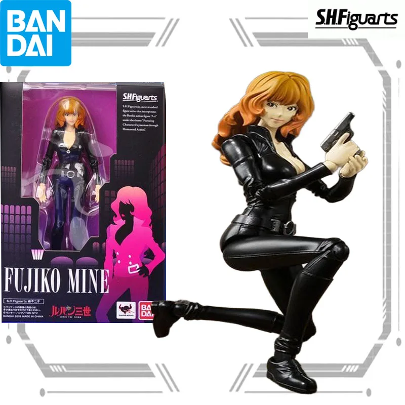 بانداي الأصلي أطقم منمذجة LUPIN الثالثة وFUJIKO MINE أنيمي عمل نموذج لجسم ToysModel هدايا للأولاد صندوق رسم التعبئة