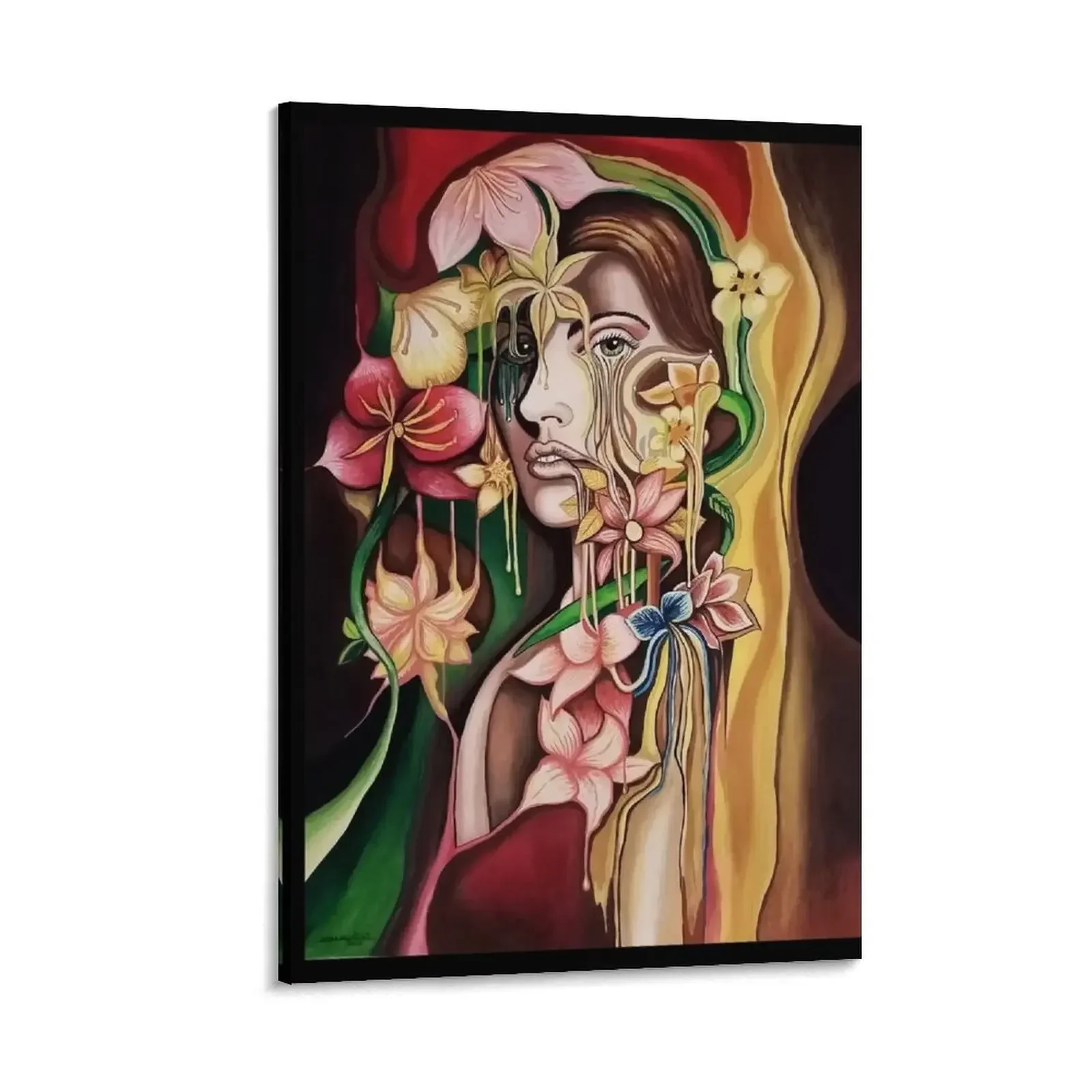 

Les Fleurs du mal Canvas Painting Wall posters Decoration for home room decoration accessories