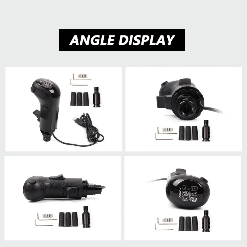 ل لوجيتك G29 G27 G25 G923 Thrustmaster TH8A عالية منخفضة والعتاد شيفتر المقبض ل ATS ETS2 شاحنة محاكاة الكمبيوتر USB مقبض ناقل الحركة #2