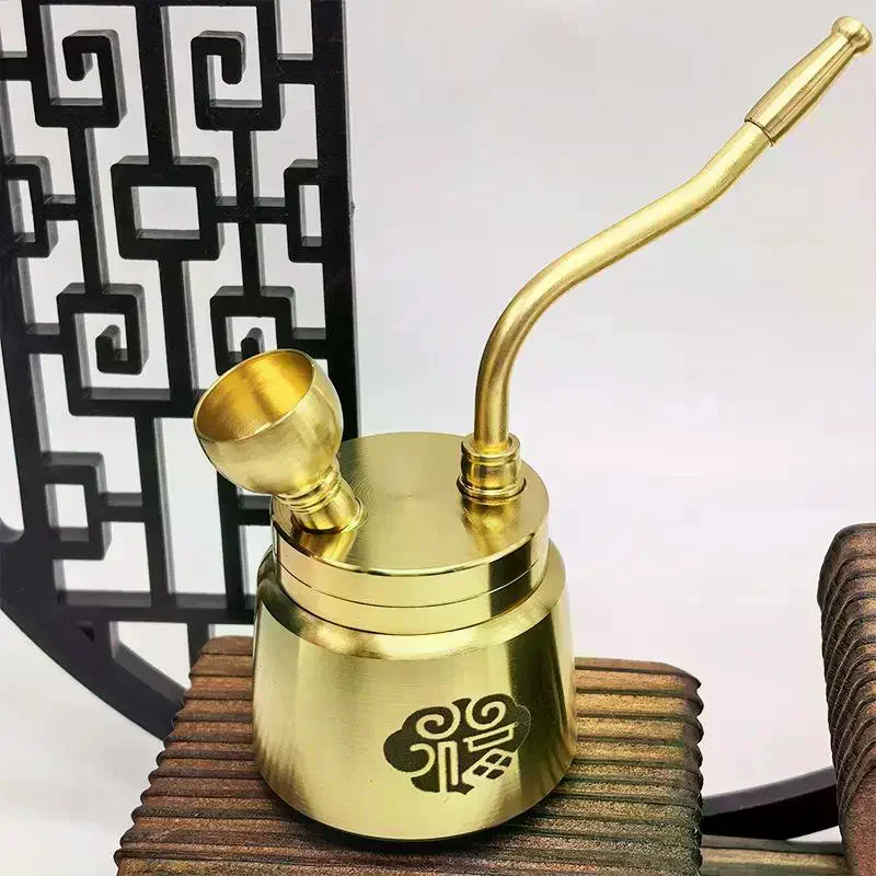 Detachable Brass Filter Pipe Hookah Suitable For Tobacco And Regular/Medium/Slim Cigarettes Smoking Accessories